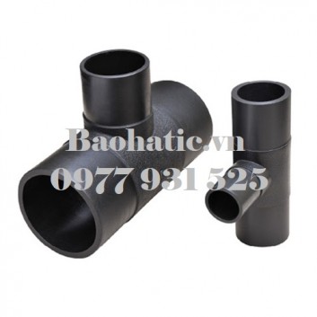 Tê thu HDPE D110, D125, D140, D160, D180, D200, D225, D250, D280, D315, D355, D400, D450, D500, D560, D630, D710, D800